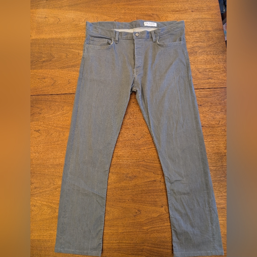 Gustin #304 Spain Titanium Stretch 5-Pocket – Size 40 x 30